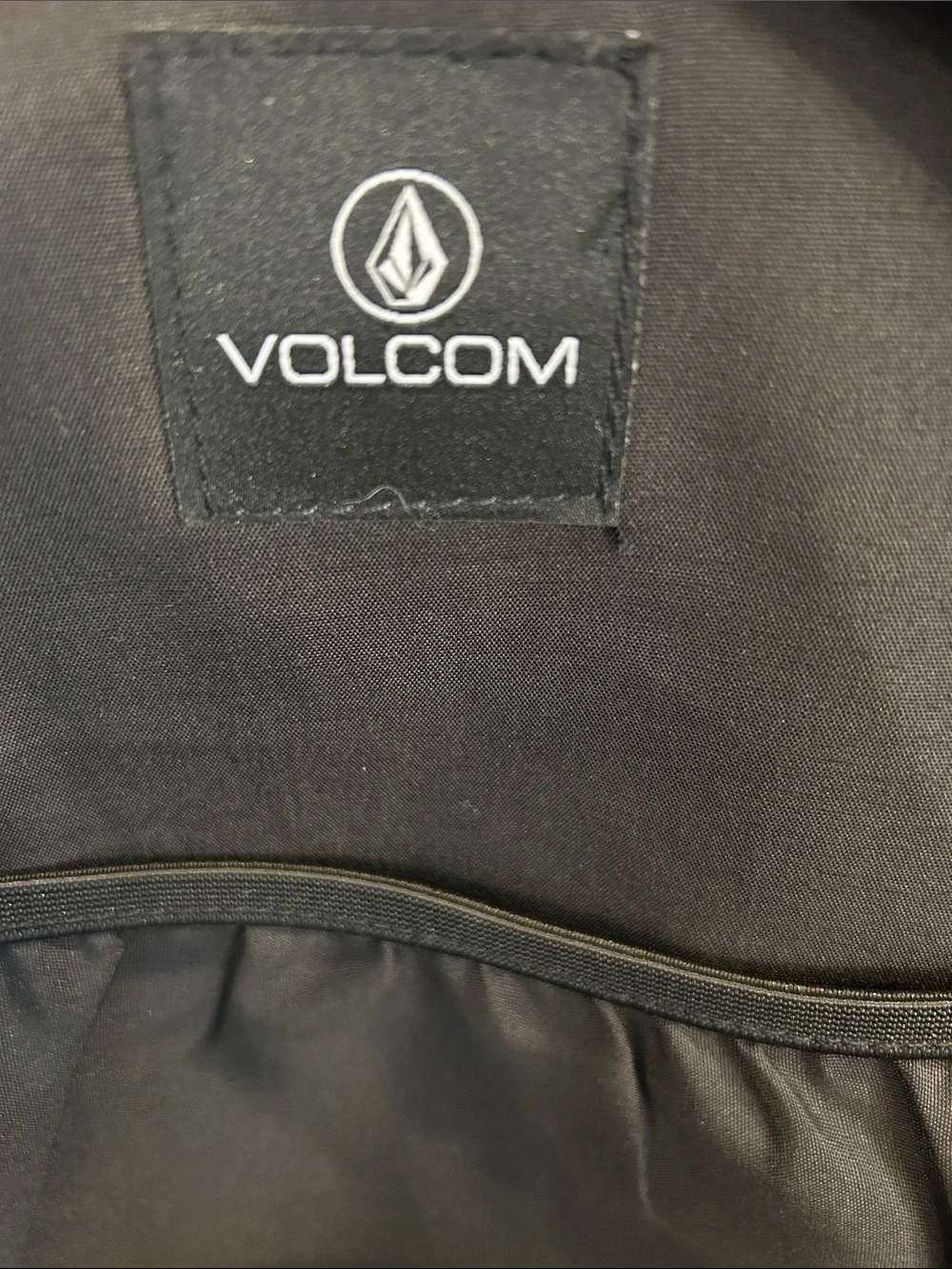 NWT Women’s Volcom Schoolyard Canvas/ Cotton Backpack - Black